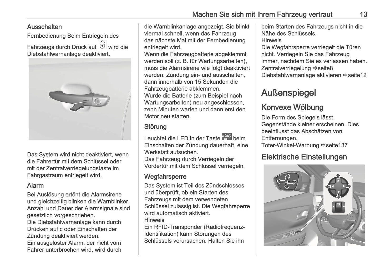 2025-2026 Opel Frontera Owner's Manual | German