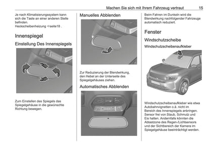 2025-2026 Opel Frontera Owner's Manual | German
