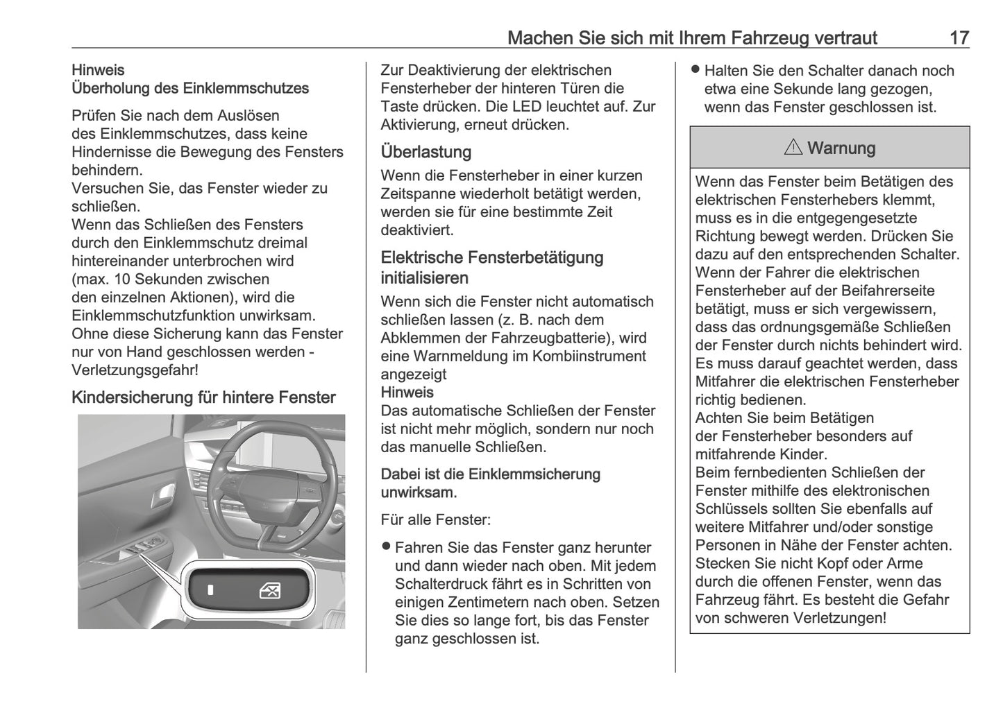 2025-2026 Opel Frontera Owner's Manual | German