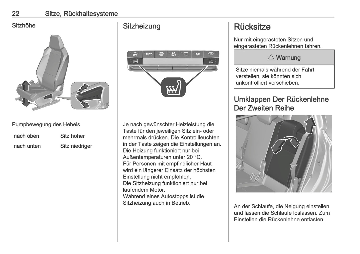 2025-2026 Opel Frontera Owner's Manual | German