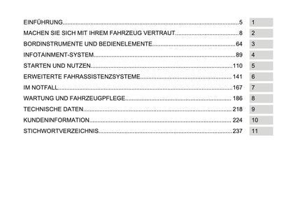 2026 Opel Frontera Owner's Manual | German