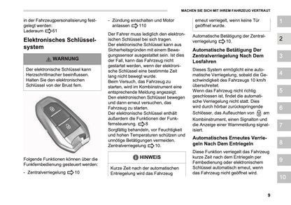 2026 Opel Frontera Owner's Manual | German