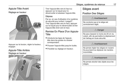 2025 Opel Frontera Owner's Manual | French