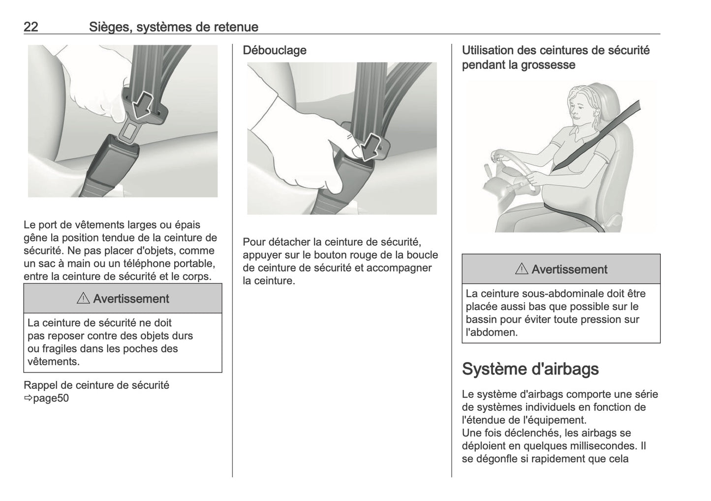 2025 Opel Frontera Owner's Manual | French