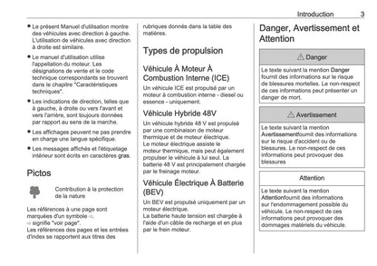 2025 Opel Frontera Owner's Manual | French