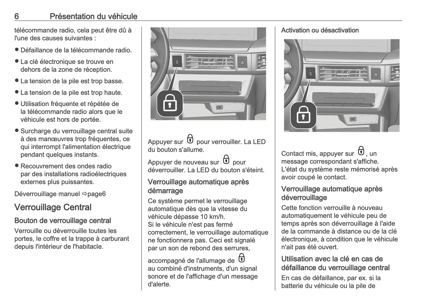 2025 Opel Frontera Owner's Manual | French