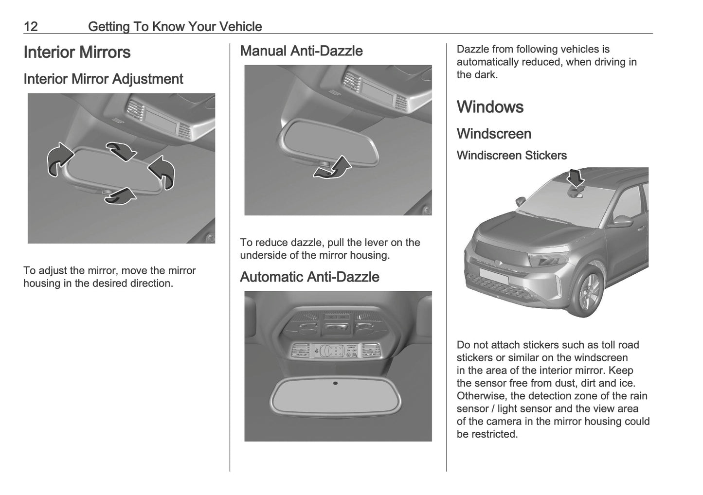 2025 Opel Frontera Owner's Manual | English