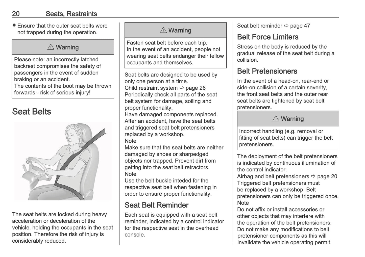 2025 Opel Frontera Owner's Manual | English