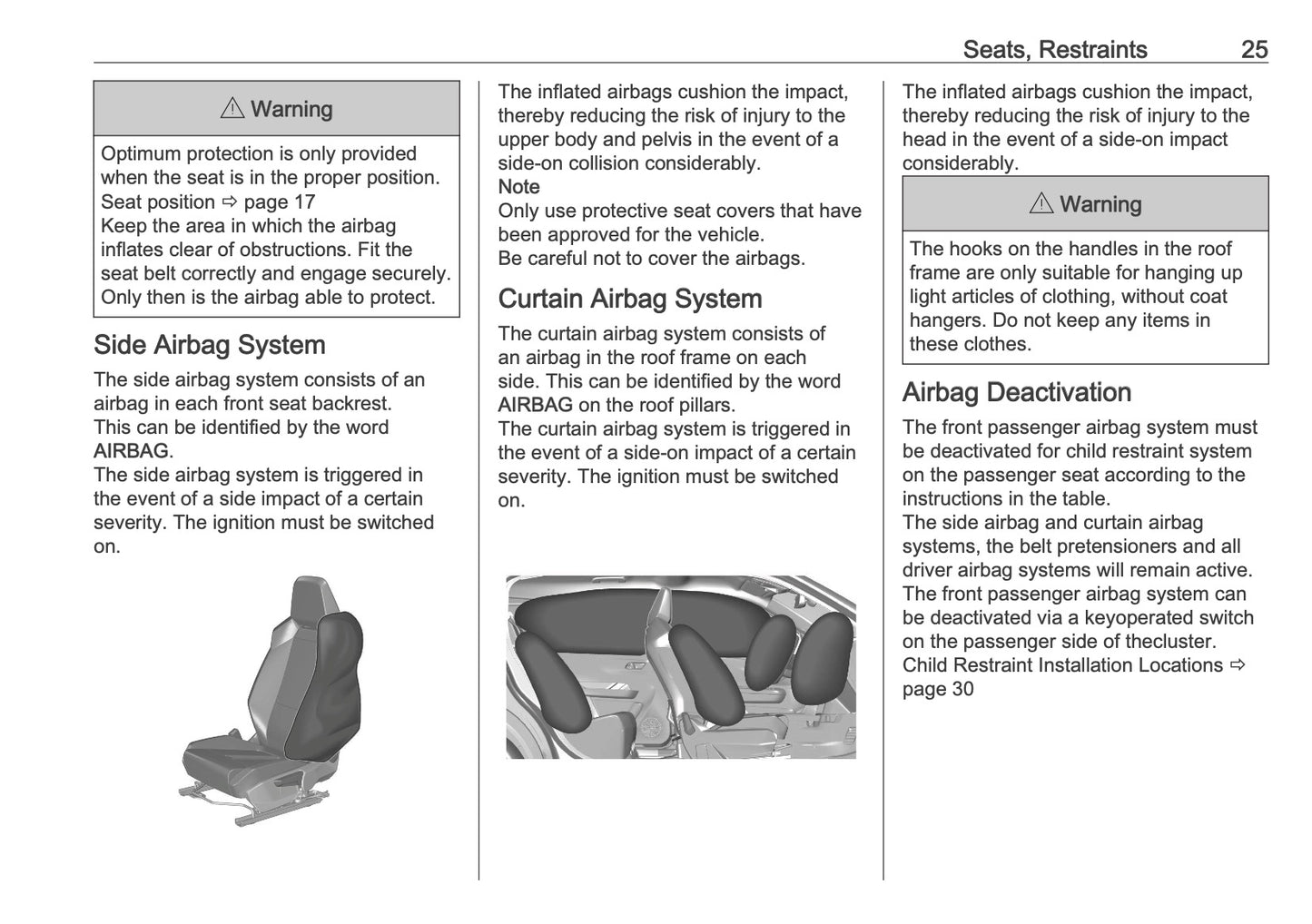 2025 Opel Frontera Owner's Manual | English