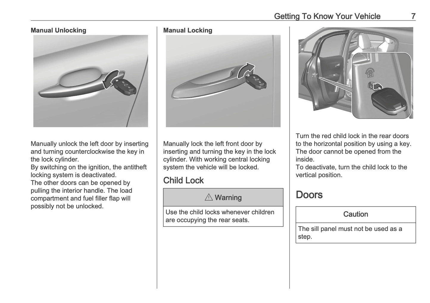 2025 Opel Frontera Owner's Manual | English