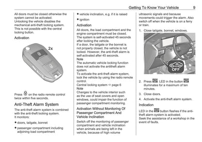 2025 Opel Frontera Owner's Manual | English