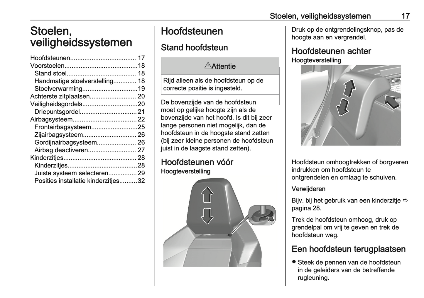 2024-2025 Opel Frontera Gebruikershandleiding | Nederlands