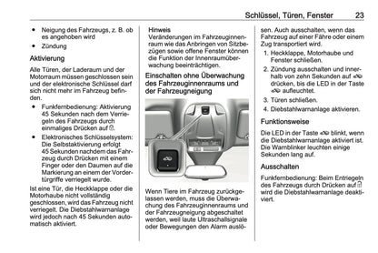 2023-2024 Opel Grandland Owner's Manual | German