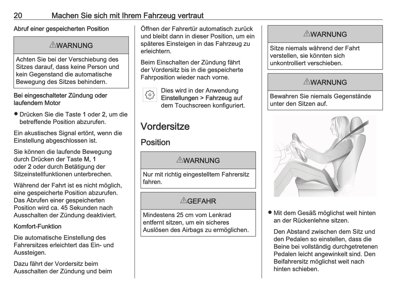 2024-2025 Opel Grandland Owner's Manual | German