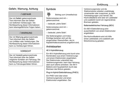 2024-2025 Opel Grandland Owner's Manual | German