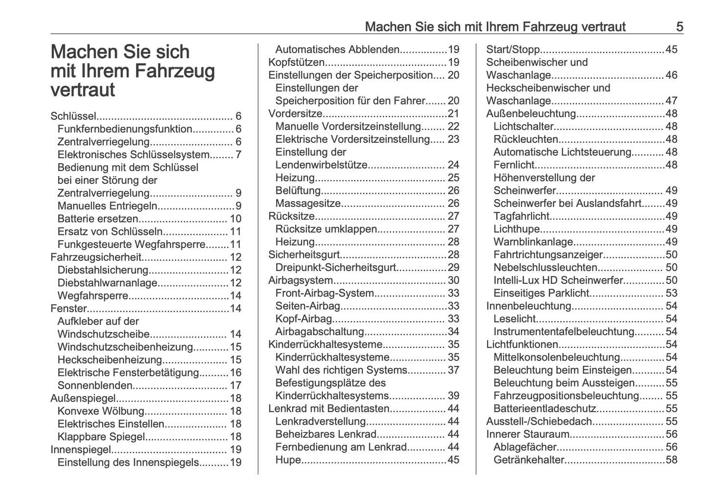 2025 Opel Grandland Owner's Manual | German