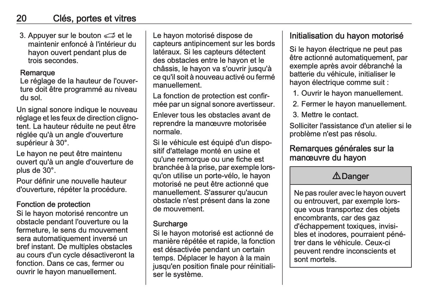 2023 Opel Grandland Owner's Manual | French