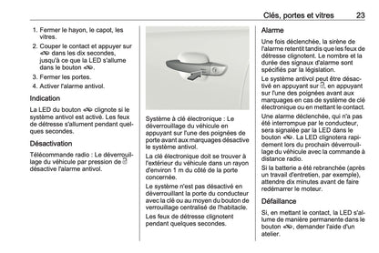 2023 Opel Grandland Owner's Manual | French