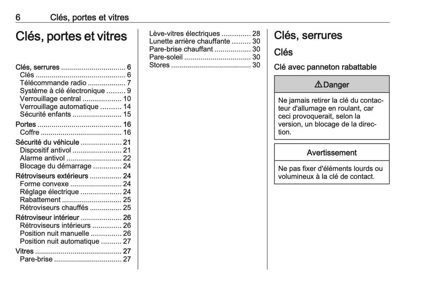 2023 Opel Grandland Owner's Manual | French