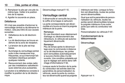 2023-2024 Opel Grandland Owner's Manual | French