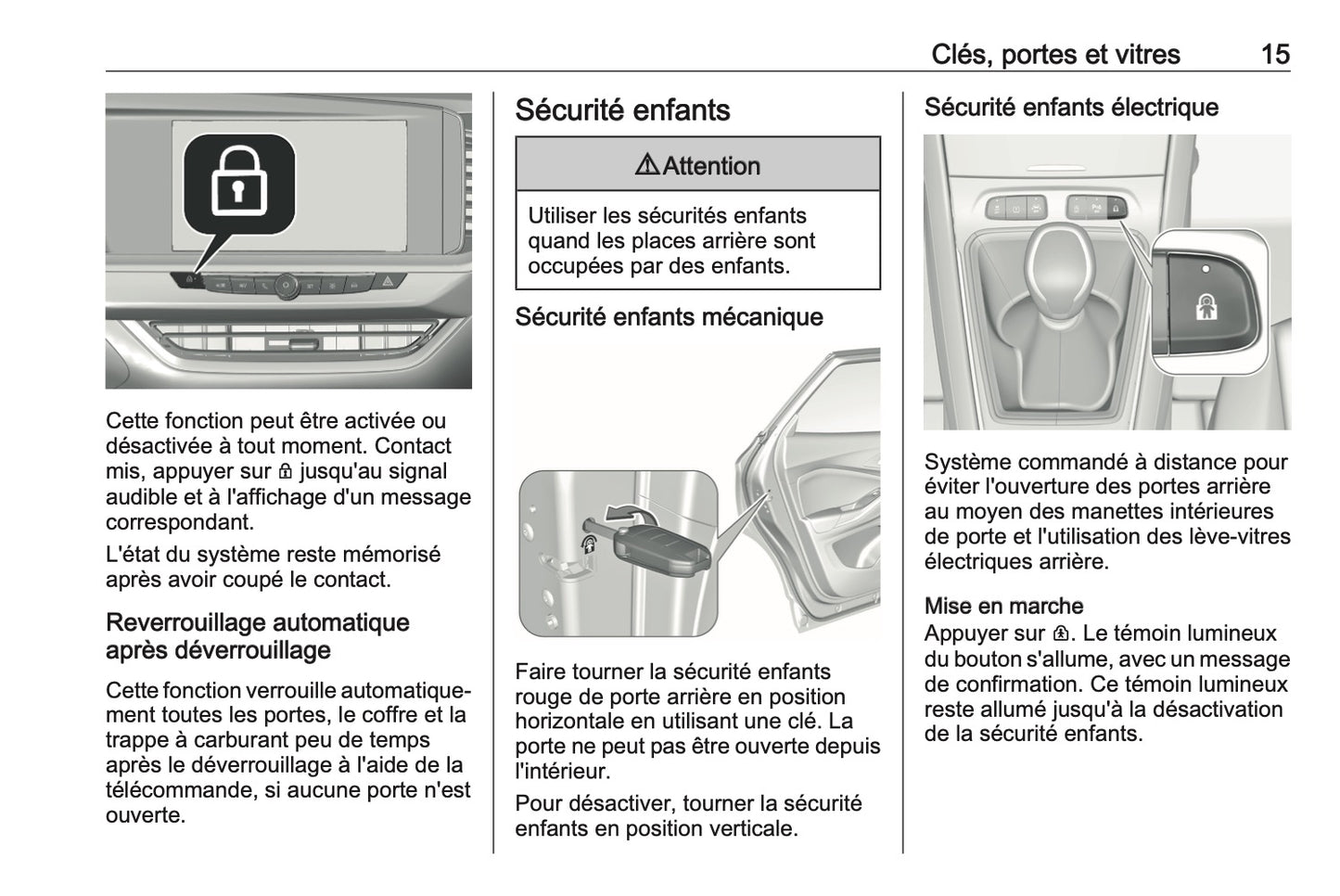 2023-2024 Opel Grandland Owner's Manual | French