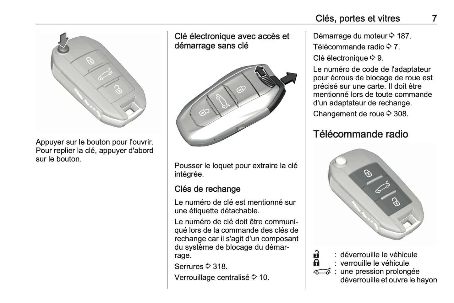 2023-2024 Opel Grandland Owner's Manual | French