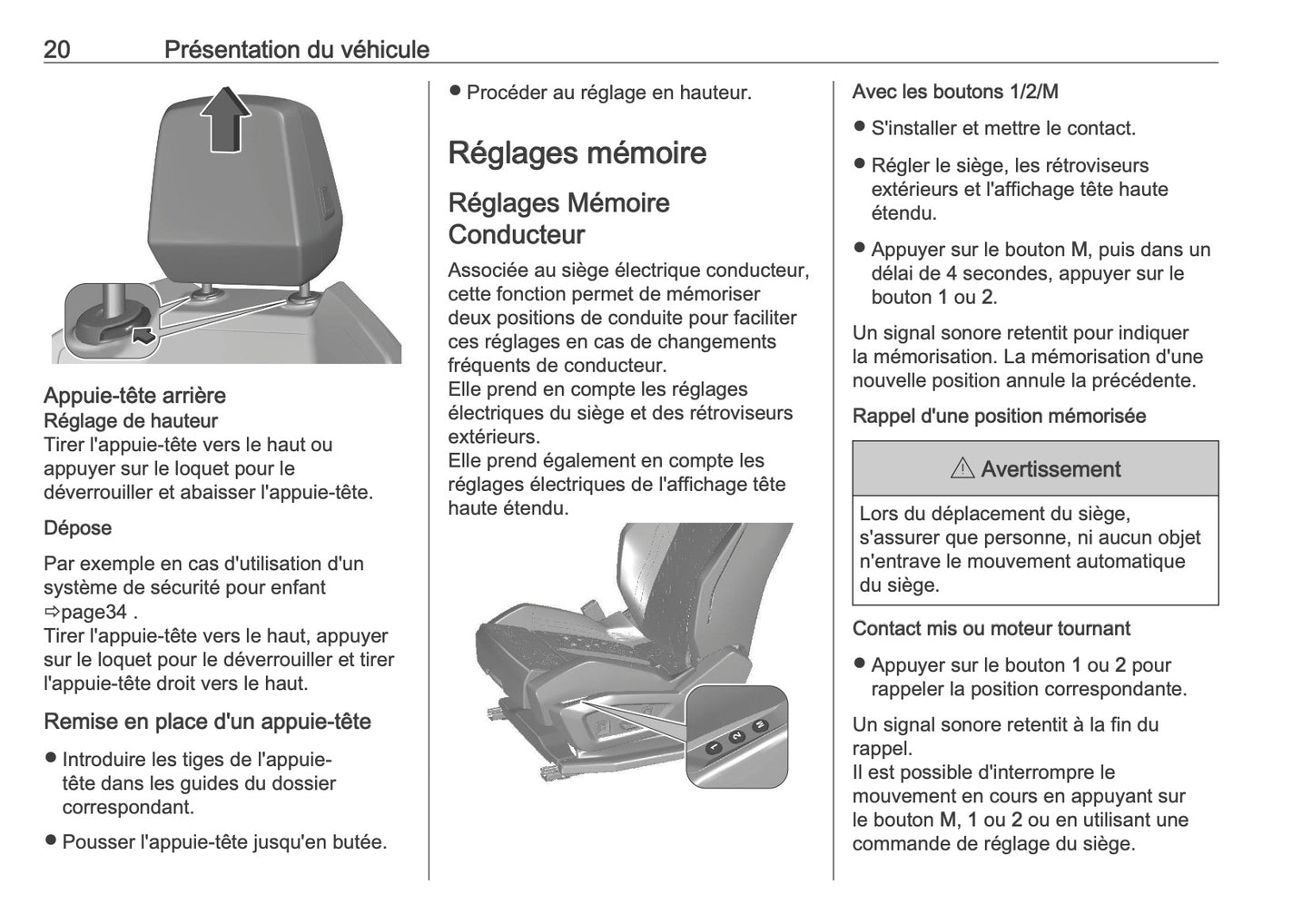 2025 Opel Grandland Owner's Manual | French