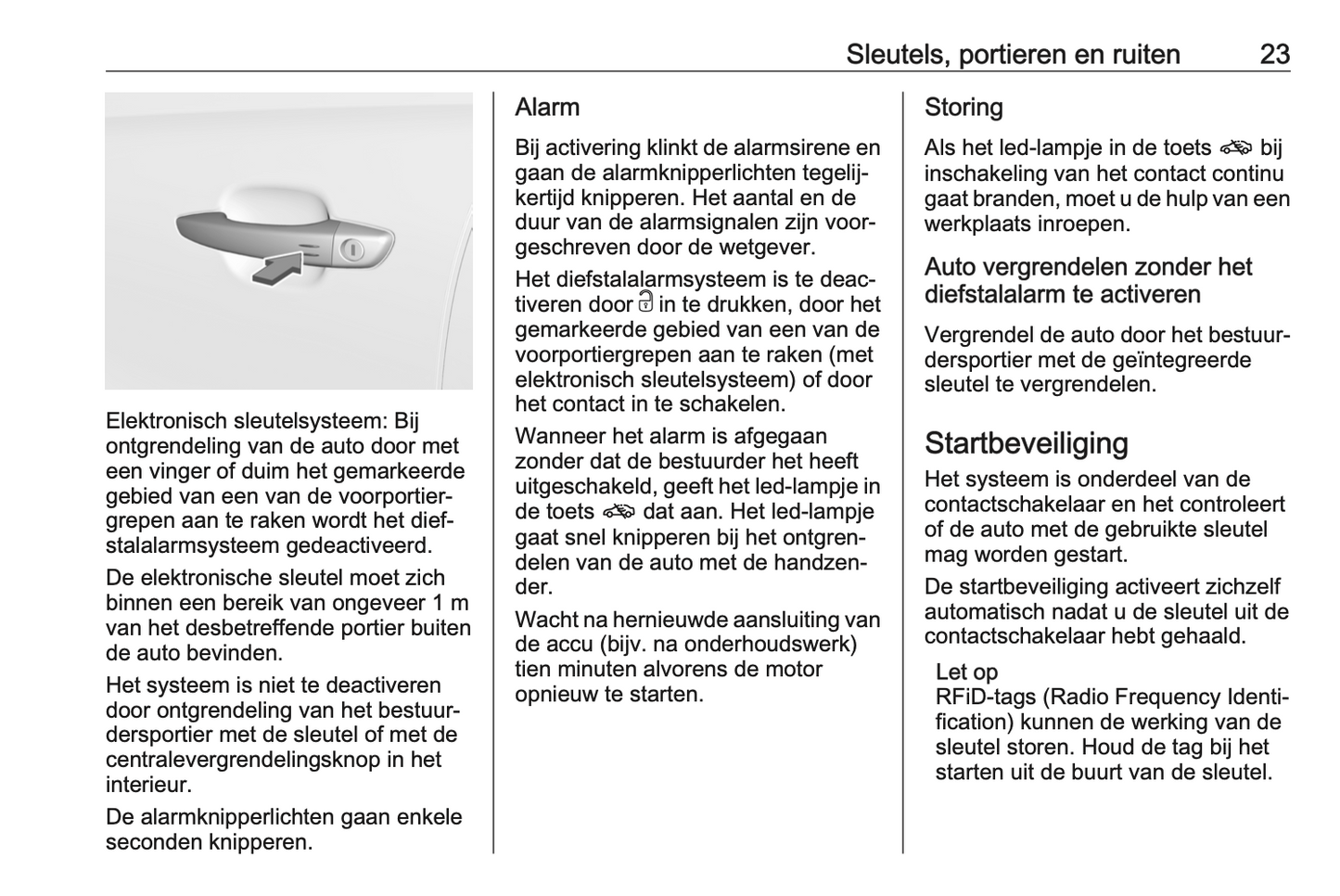 2022 Opel Grandland Owner's Manual | Dutch