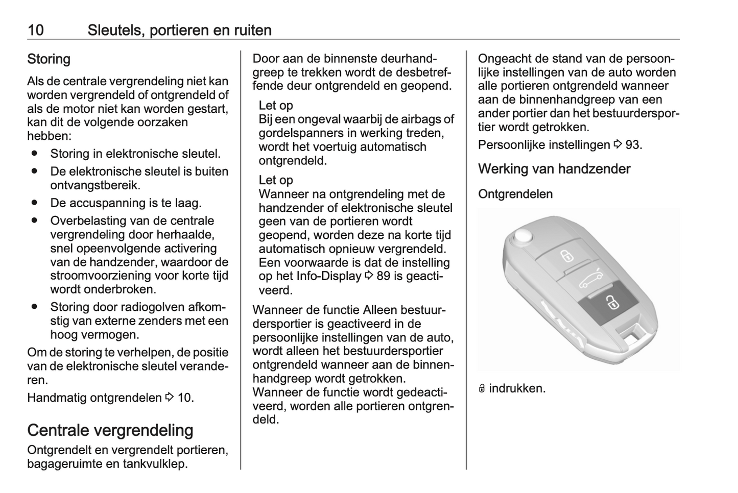 2023-2024 Opel Grandland Owner's Manual | Dutch