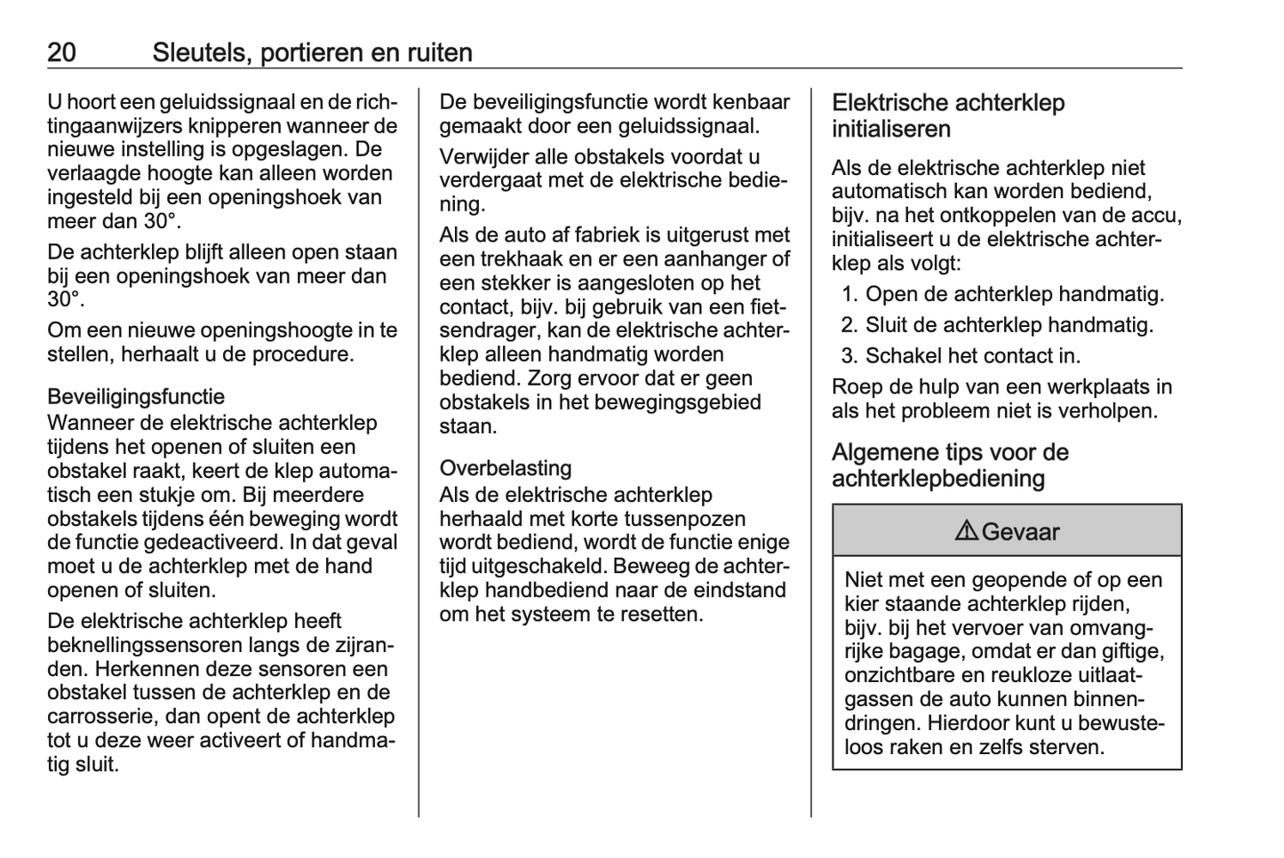 2023-2024 Opel Grandland Owner's Manual | Dutch