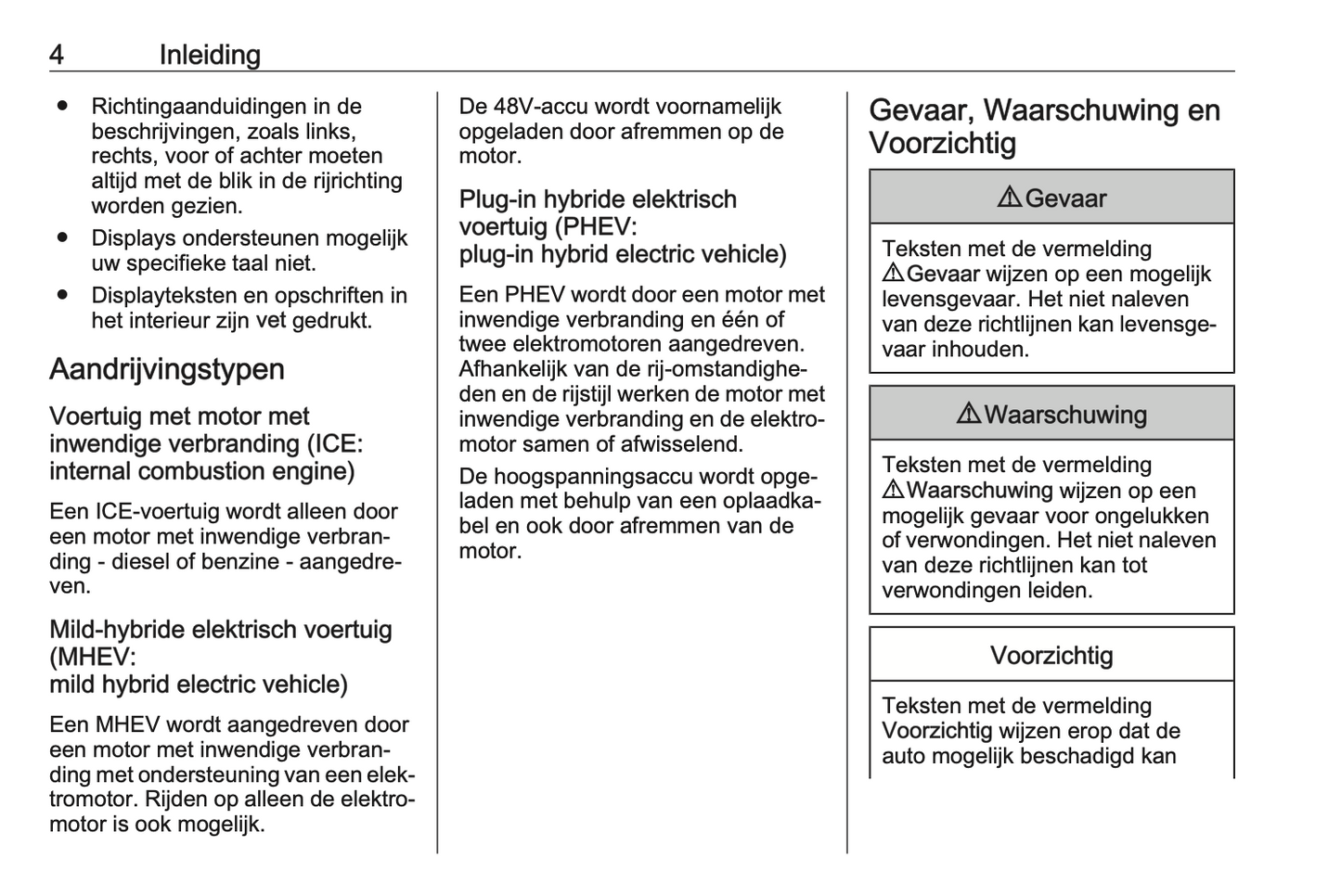 2023-2024 Opel Grandland Owner's Manual | Dutch