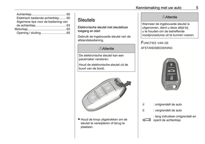 2024-2025 Opel Grandland Gebruikershandleiding | Nederlands