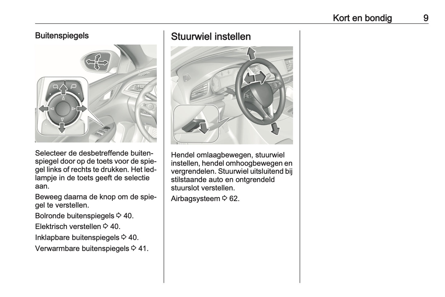 2021 Opel Insignia Gebruikershandleiding | Nederlands