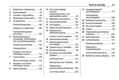 2021 Opel Insignia Gebruikershandleiding | Nederlands