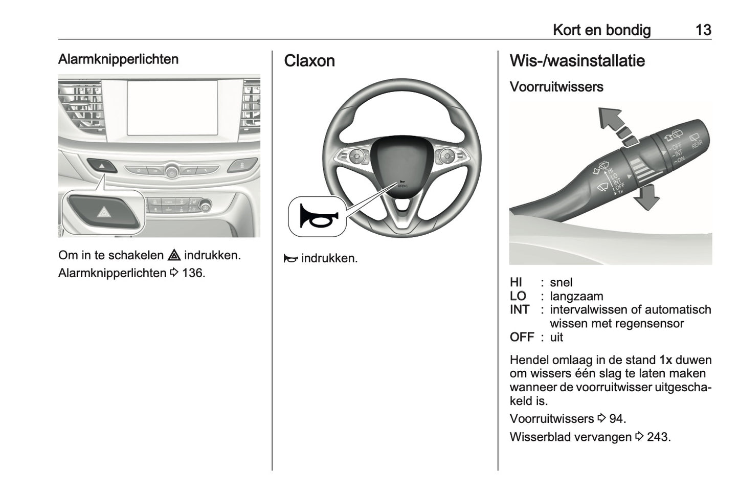 2021 Opel Insignia Gebruikershandleiding | Nederlands