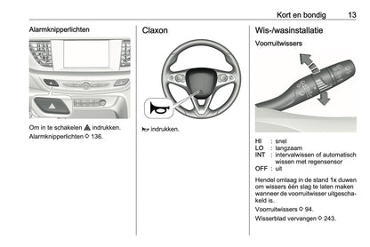 2021 Opel Insignia Gebruikershandleiding | Nederlands