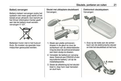 2021 Opel Insignia Gebruikershandleiding | Nederlands