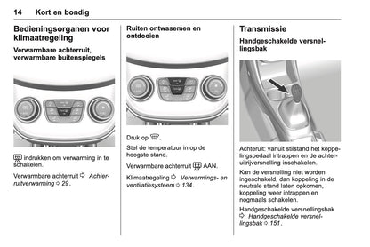 2016 Opel Karl Owner's Manual | Dutch