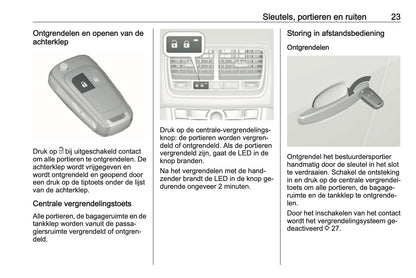 2016-2017 Opel Meriva Gebruikershandleiding | Nederlands