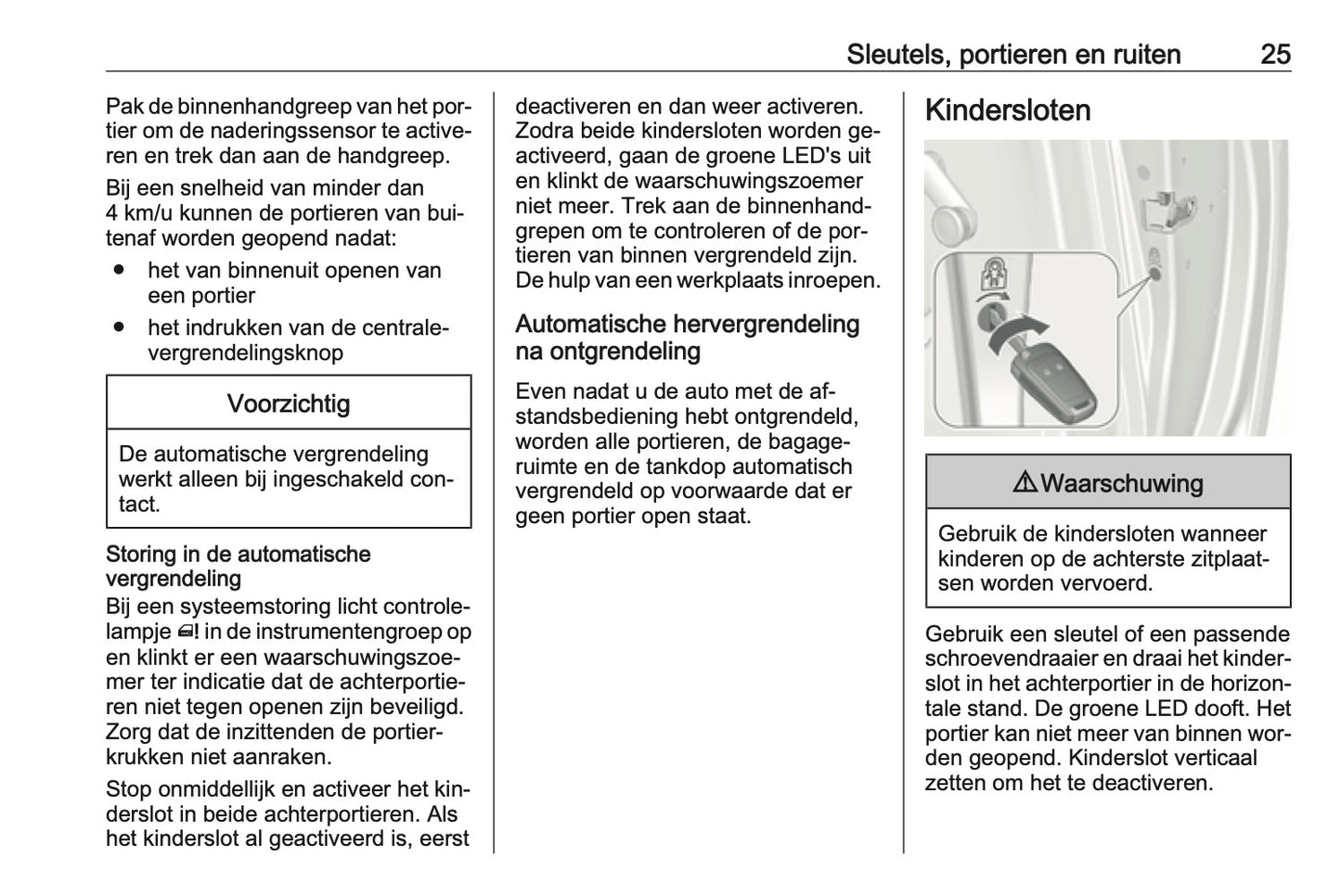 2016-2017 Opel Meriva Gebruikershandleiding | Nederlands