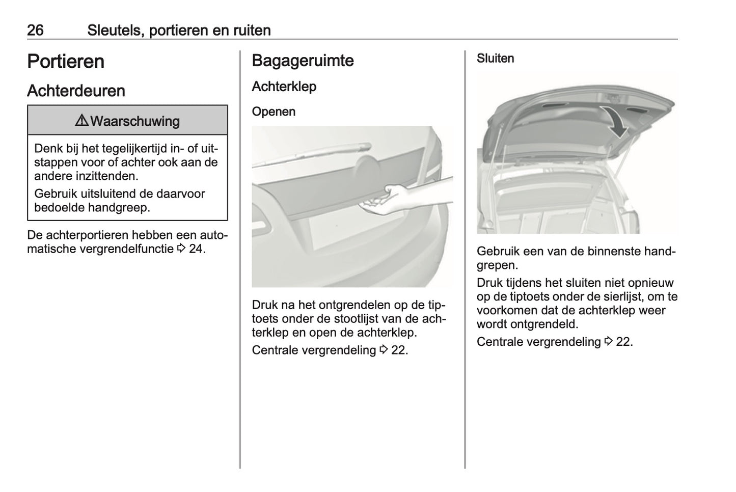2016-2017 Opel Meriva Gebruikershandleiding | Nederlands