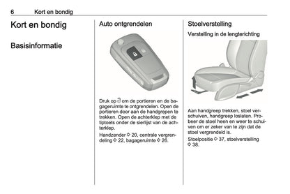 2016-2017 Opel Meriva Gebruikershandleiding | Nederlands