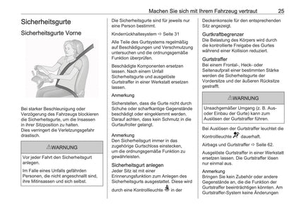 2024-2025 Opel Mokka Owner's Manual | German