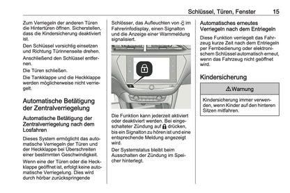 2024 Opel Mokka Owner's Manual | German