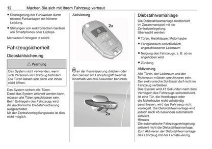 2025 Opel Mokka Owner's Manual | German