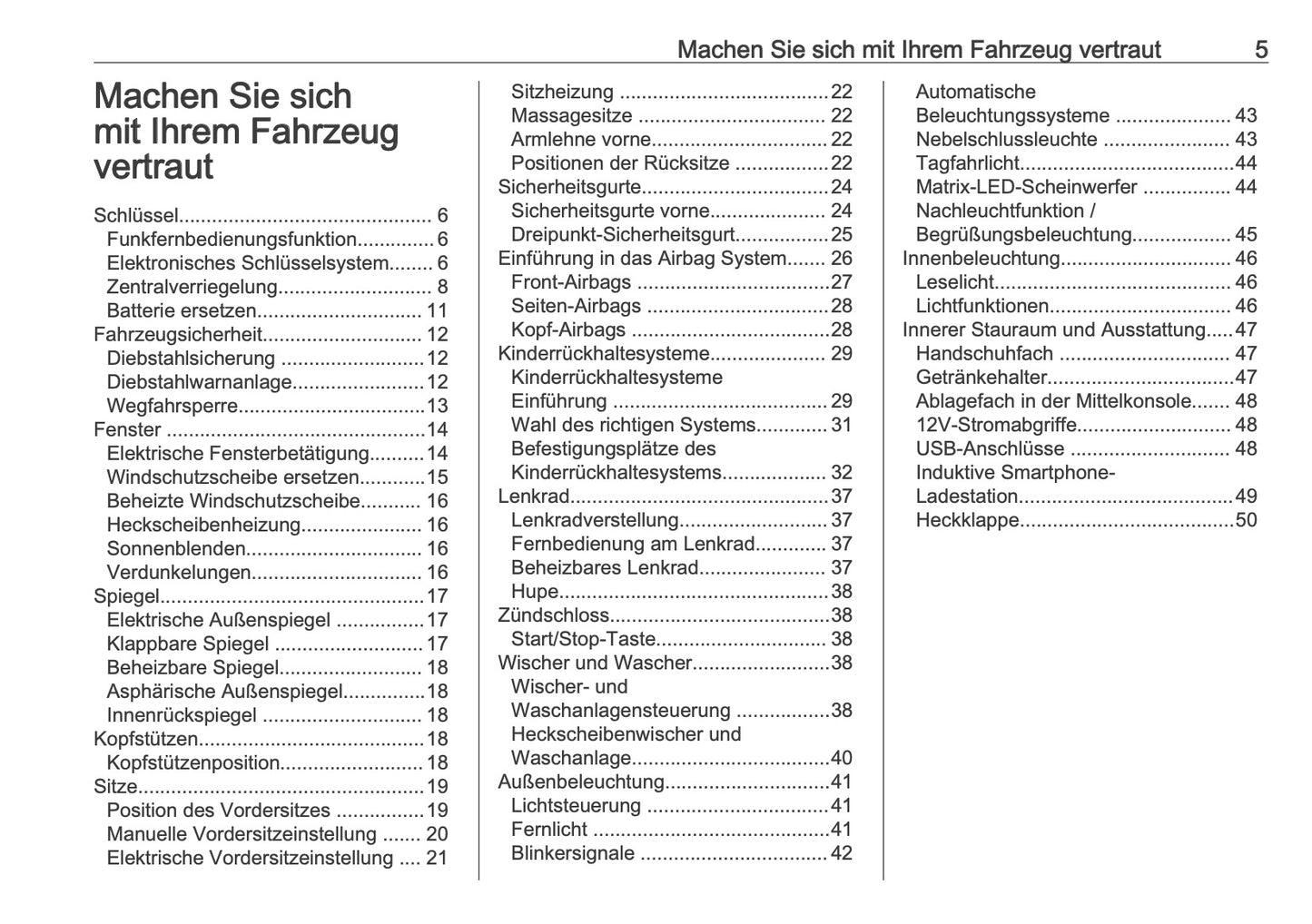 2025 Opel Mokka Owner's Manual | German