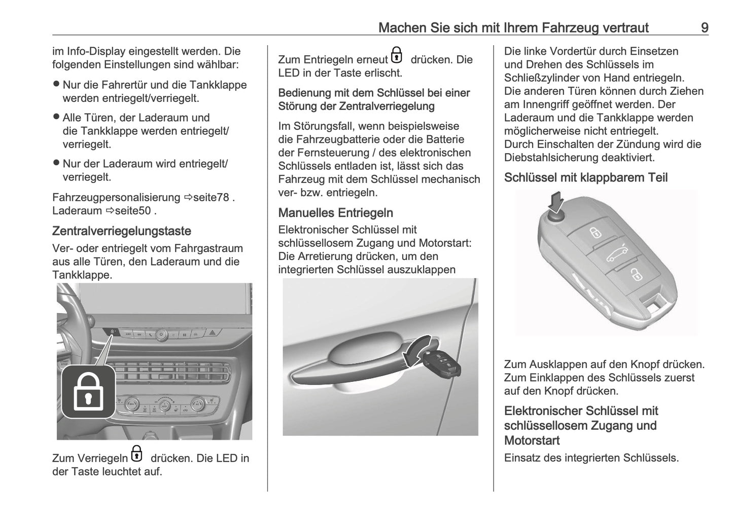 2025 Opel Mokka Owner's Manual | German