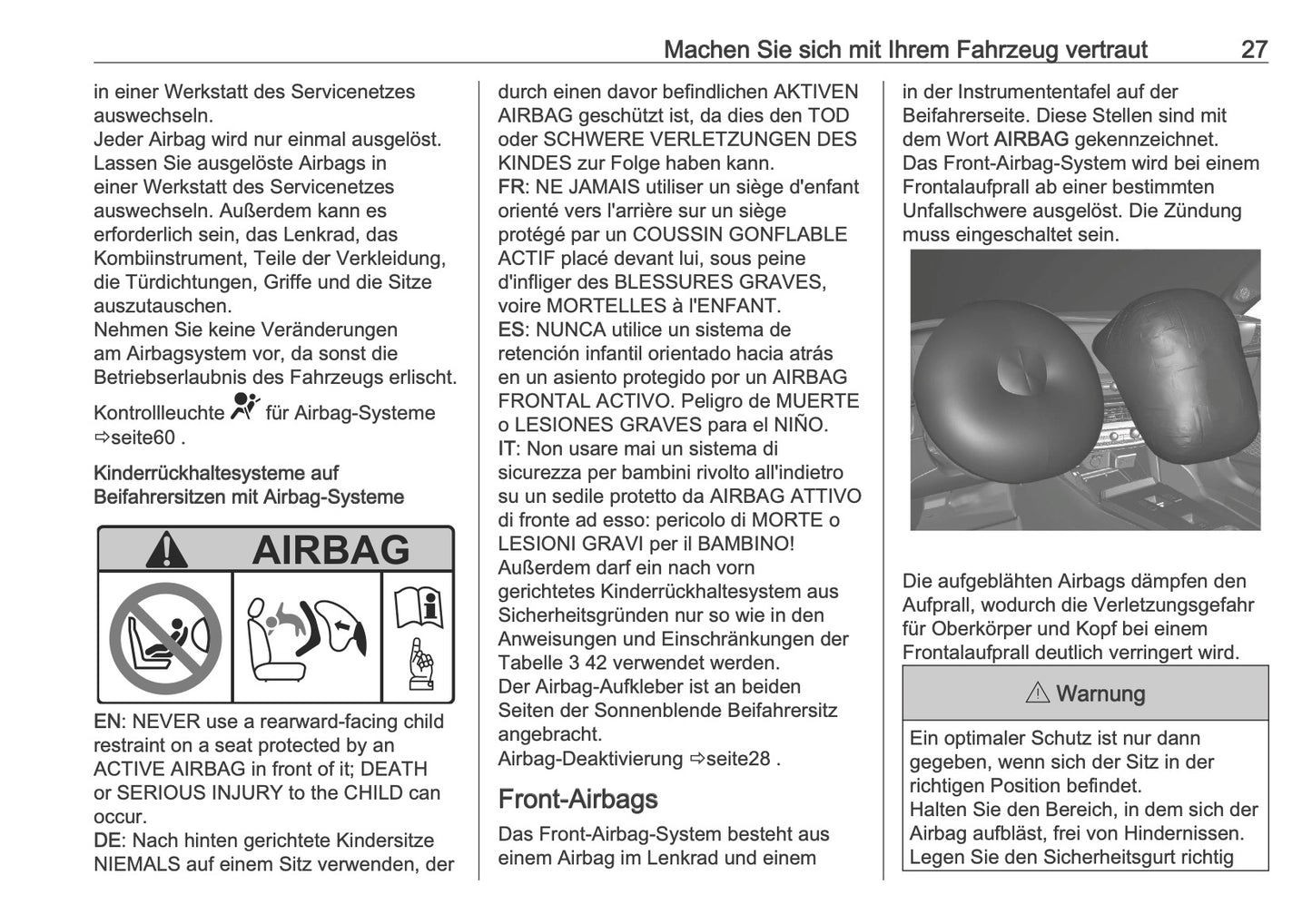 2025-2026 Opel Mokka Owner's Manual | German