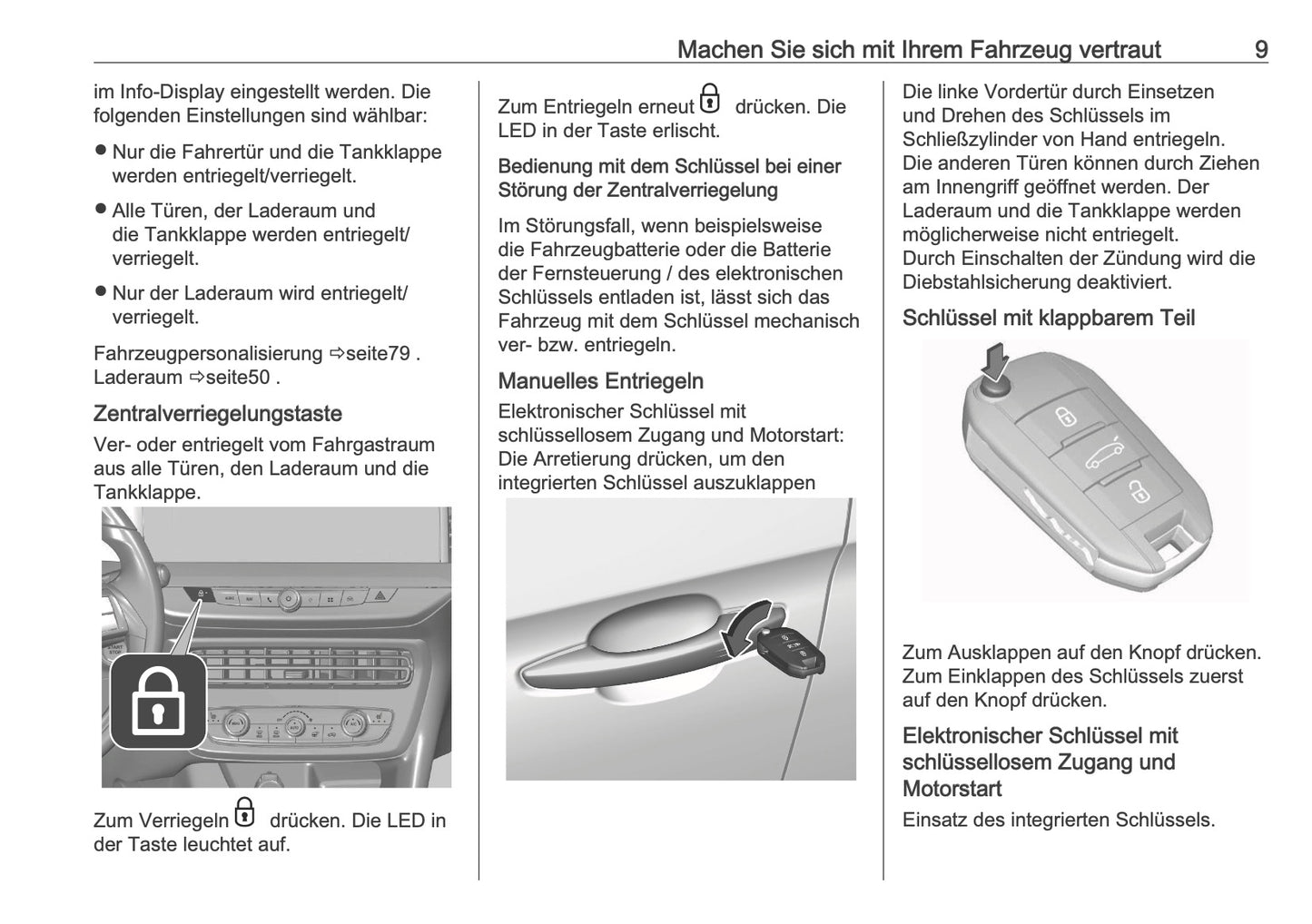 2025-2026 Opel Mokka Owner's Manual | German