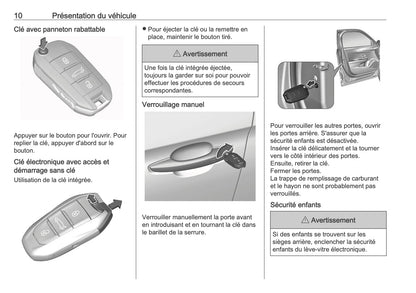 2025 Opel Mokka Owner's Manual | French